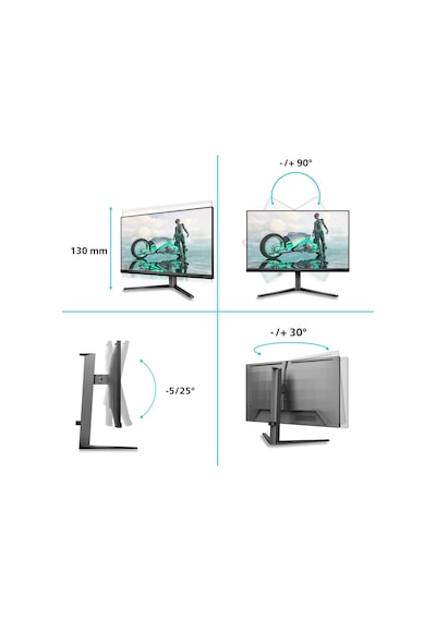 Philips Evnia 27M2N3800A 27" 1 Ms Full HD 320hz 4K 160 Hz Ips Oyuncu Monitörü Ölü Pixel (Teşhir)