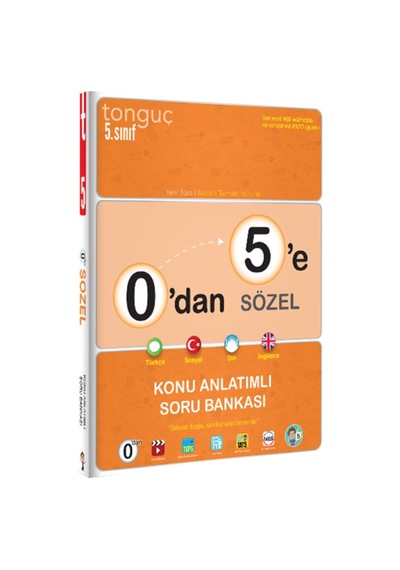 Tonguç 0´Dan 5´E Sözel Konu Anlatımlı Soru Bankası