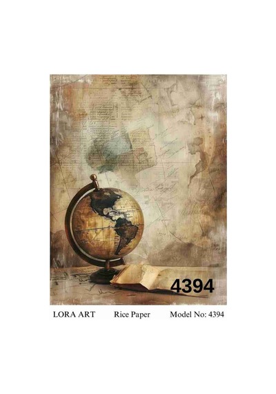 Lora Pirinç Dekopaj Kağıdı 4394