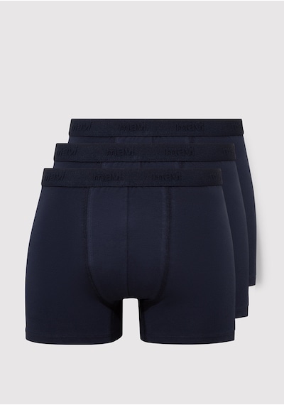 Mavi - 3Lü Lacivert Basic Boxer Seti 0911414-30761 Lacivert