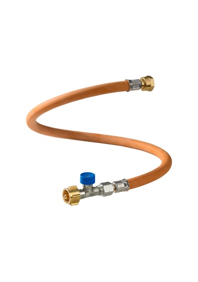 Gok Caramatic Connectdrive G12 45 Cm Gaz Bağlantı Hortumu Siyah