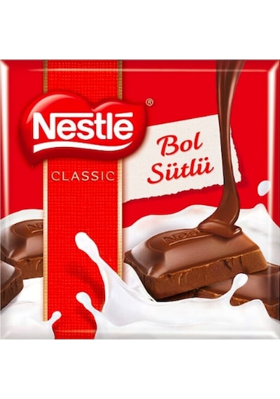Nestle Classic Bol Sütlü Çikolata 6 x 60 G