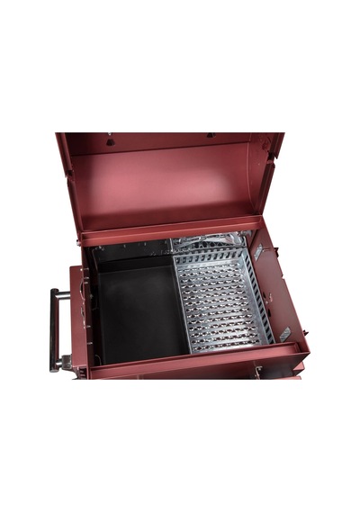 Igrıll Barbekü Hub 515 Mm Kömürlü Mangal Kırmızı