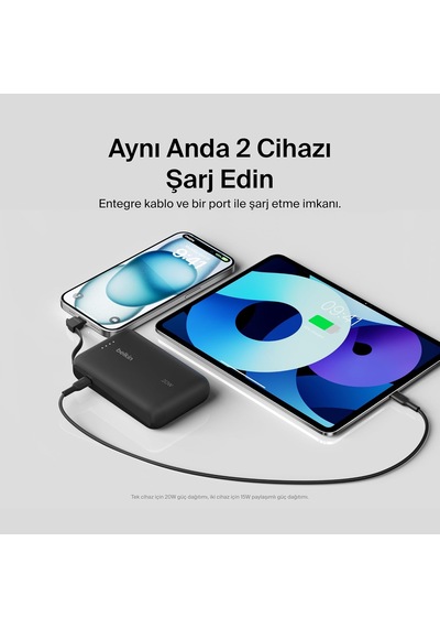Boostcharge Power Bank, Entegre Kablolu Taşınabilir Şarj Cihazı 10k Pd 20w - Usb-c Güç Dağıtımı, İphone Power Bank İphone 17 Serisi, İpad Pro, Galaxy S25 Ve Daha Fazlası İçin Hızlı Şarj Boostcharge Power Bank, Entegre Kablolu Taşınabilir Şarj Cihazı 10k Pd 20w - Usb-c Güç Dağıtımı, İphone Power Bank İphone 17 Serisi, İpad Pro, Galaxy S25 Ve Daha Fazlası İçin Hızlı Şarj