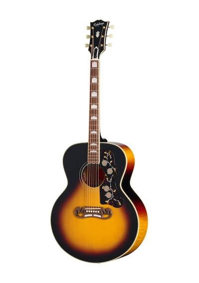 Epiphone Inspired By Gibson Custom 1957 Sj-200 Reissue Elektro Akustik Gitar Vintage Sunburst
