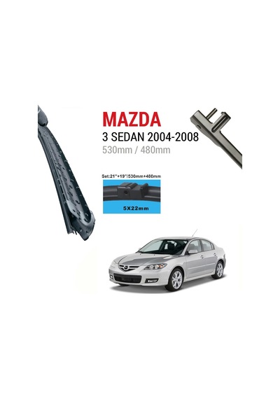 Mazda 3 Silecek Takımı 2004-2008