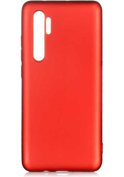 Xiaomi Mi 10 Kılıf Zore Premier Silikon Kapak Kırmızı