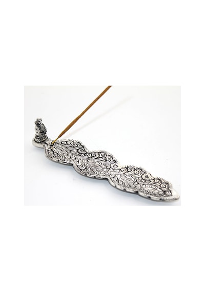 5 Adet Metal Kayık Ganeşa Tütsülük Kayık Tasarım, 20 Cm Boy, Tütsü Tutucu Ve Incense Holder