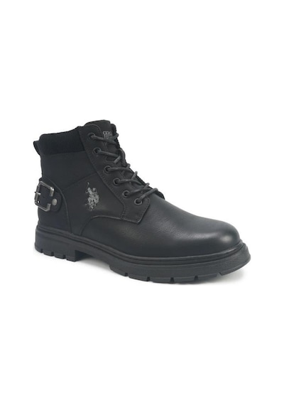 U.s. Polo Assn. Woxıc 5pr 102038387 Erkek Bot Siyah 40-45 Siyah