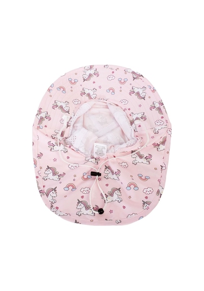Upf50+ Pembe Unicorn Boyun Korumalı Terletmez Şapka