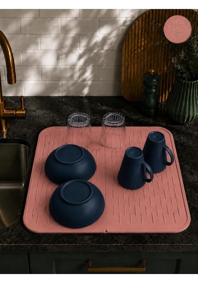 %100 Silikon Bulaşık Kurutma Matı,pvc Ve Plastik İçermez,bulaşık Altlığı,bulaşık Kurutmalığı-mocha Açık Gri - Çok Renkli %100 Silikon Bulaşık Kurutma Matı,pvc Ve Plastik İçermez,bulaşık Altlığı,bulaşık Kurutmalığı-mocha Açık Gri - Çok Renkli