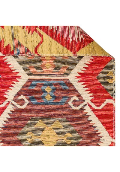 Hoom Rugs Vgt 06 Red Yıkanabilir Çift Taraflı Otantik Halı