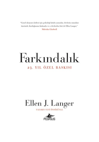 Farkındalık: 25. Yıl Özel Baskısı