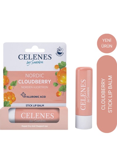 Celenes Nordic Cloudberry Stick Lip Balm 4,8 Gr