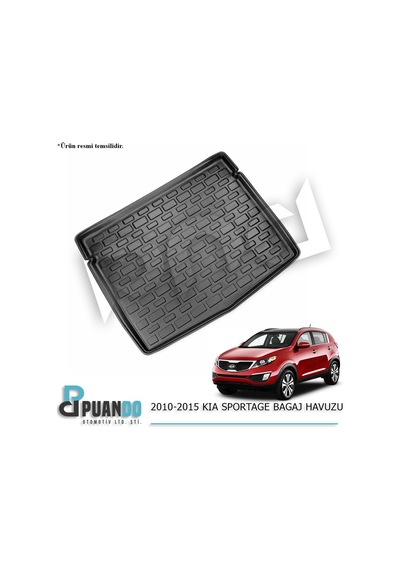 Araca Özel 2010-2015 Kıa Sportage Bagaj Havuzu