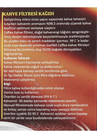 Tr 1x4/40 Kahve Filtresi, Siyah Diğer