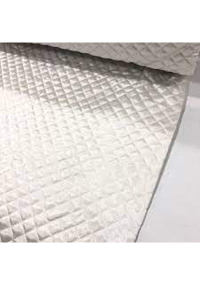 Dikişli Kapitone Kumaş Krem Renk 100x100 Cm (513043938)