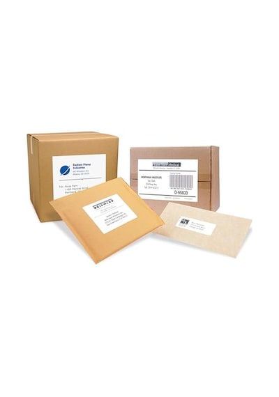 Beyaz Etiket Baskı Etiketten Baskı Beyaz Kağıt Lazer 2 X 4 2500 Adet S 250 Yaprak 1