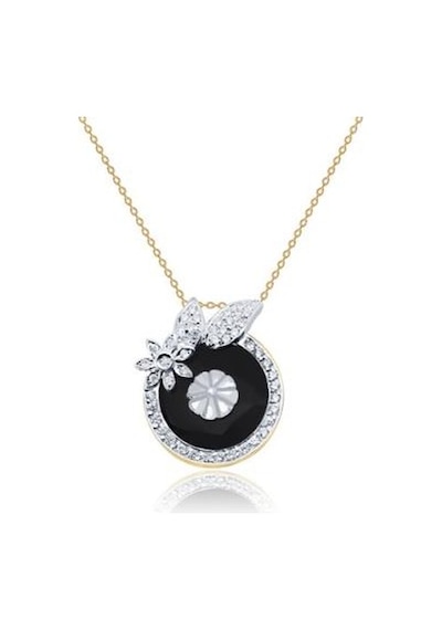 Gülaylar - Altın 14 Ayar Çiçek Kolye N11.30267