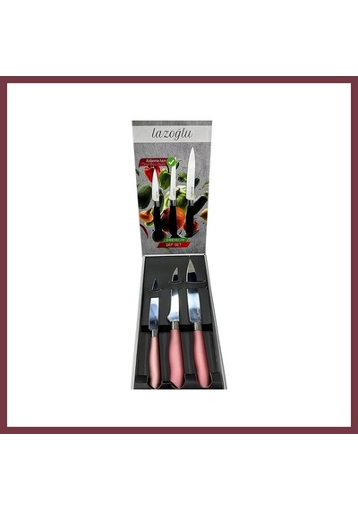 Storeşahin 3'li Premium Şef Set Bıçağı Shn0720 Çok Renkli