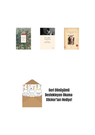 Rüya Şiirleri Ciltli + Saatine Bakan Adam + Behçet Hoca + Okuma Sticker'ları