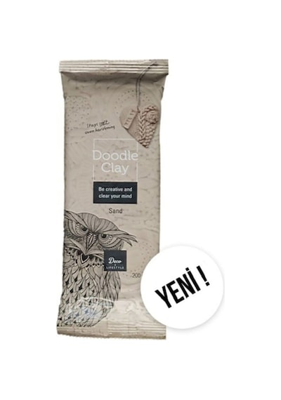 Deco Lıfe Style Doodle Clay 200gr Sand Sand