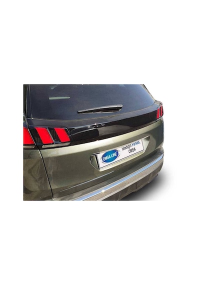 Peugeot 3008 Krom Bagaj Çıtası Plaka Üstü 2016 ve Sonrası