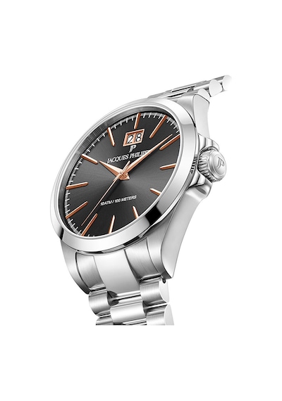 Jacques Philippe Jpqgs841346 Erkek Metalik Gri