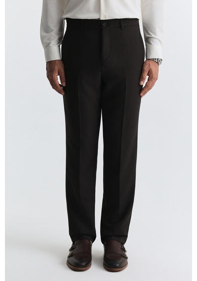 Antioch Comfort Slim Fit Pantolon Kahve