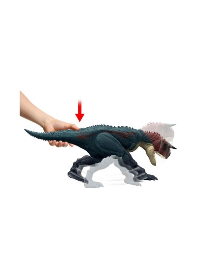 Jurassic World Sesli Carnotaurus Dev Dinozor Figürü 43 Cm Jkg85