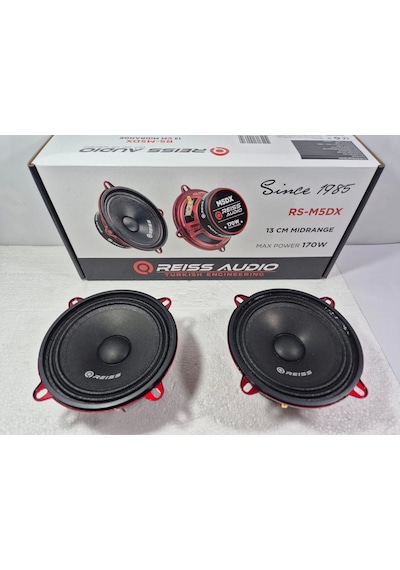 Reiss 13cm Midrange - Reiss Rs-m5dx - 170w 60 Rms Pro Midrange Hoparlör