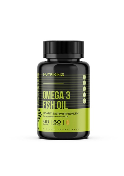 Nutriking Omega 3 Fish Oil İleri Seviye Sistem Bütünlüğü Ve Zindelik Desteği