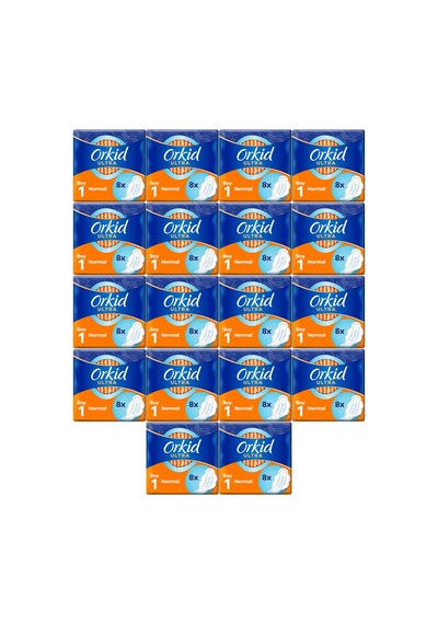 Orkid Hijyenik Ped Ultra Extra Normal 144 Adet Standart Pk