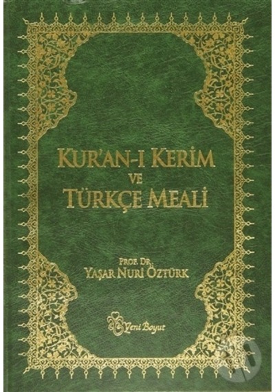 Kuran -ı Kerim Meali (Büyük Metinli Yeşil) - Yeni Boyut