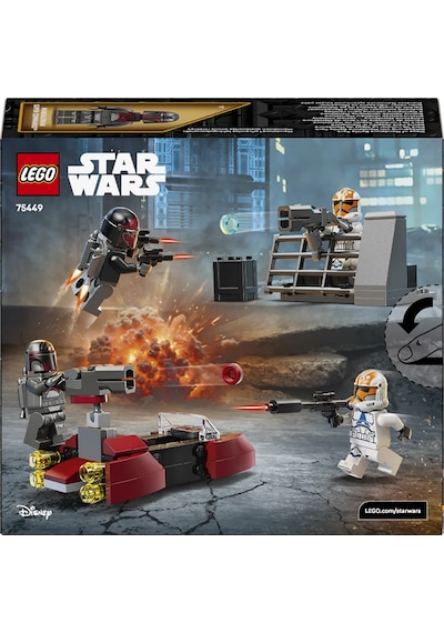 LEGO® Star Wars™ Mandalore Kuşatması Savaş Paketi 75449 - 6 Yaş ve Üzeri Çocuklar için Yaratıcı Oyuncak Yapım Seti (116 Parça)