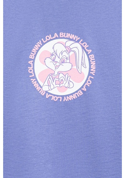 Mavi Kız Çocuk T Shirt 7610416-70662 Mor