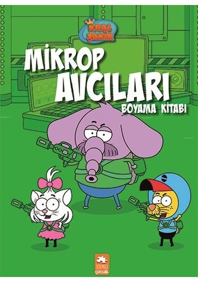 Kral Şakir-Mikrop Avcıları - Boyama Kitabı- Eksik Parça