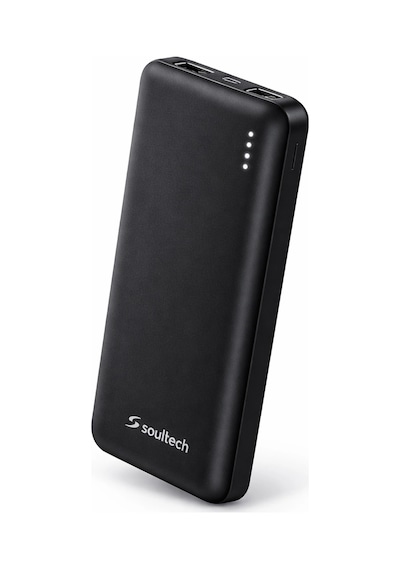 Soultech Needle 10.000 Mah Hızlı Şarj Powerbank Çift Usb Çıkışlı Taşınabilir Şarj Cihazı Çok Renkli
