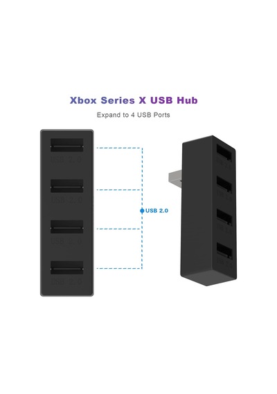 Xbox Serisi X/s İçin 4 Bağlantı Noktalı Usb Hub 2.0, Xbox Serisi X/s Konsolu İle Uyumlu Yüksek Hızlı Usb Hub Splitter Genişletme Adaptörü Beyaz Standart Kaliteli-1 Metre-Beyaz Xbox Serisi X/s İçin 4 Bağlantı Noktalı Usb Hub 2.0, Xbox Serisi X/s Konsolu İle Uyumlu Yüksek Hızlı Usb Hub Splitter Genişletme Adaptörü Beyaz Standart Kaliteli-1 Metre-Beyaz
