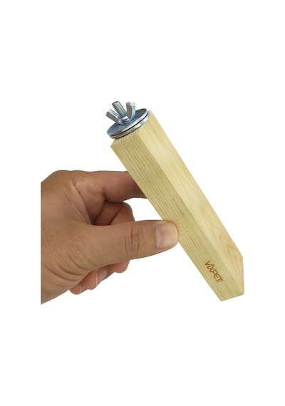 Vixpet Venty 15 cm Papağan Tüneği | 3 Adet | Sultan, Muhabbet, Monk, Lori, Forpus, Kayık, Sevda, Senegal