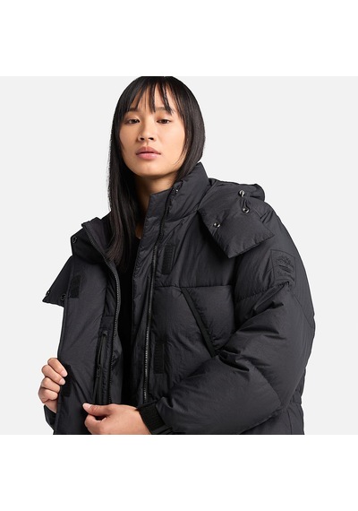 Timberland Howker Recycled Down Puffer Jacket Kadın Mont-31725 Siyah