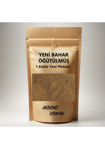 Akdeniz Vitamin Enibahar Öğütülmüş Toz Yeni Bahar 60 G