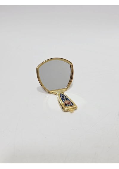 Antika Fransız Minyatür Ayna 10x5,5cm 161