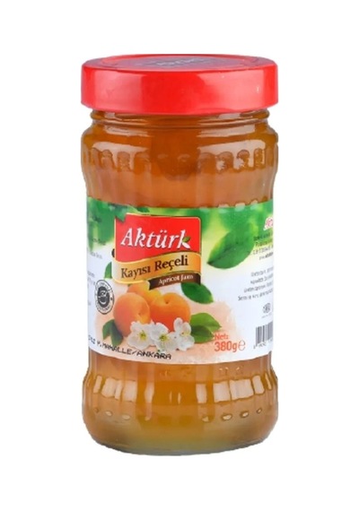 2'li Aktürk Kayısı Reçeli 380 Gr.