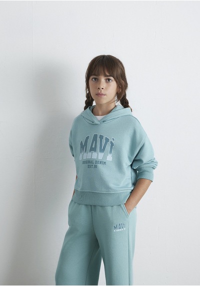 Mavi - Yeşil Sweatshirt 7s10124-71748 Yeşil