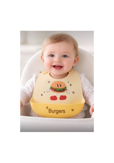 Silikon Bebek Mama Önlüğü Çocuk Mama Önlük Leke Tutmaz Yıkanabilir 815911530