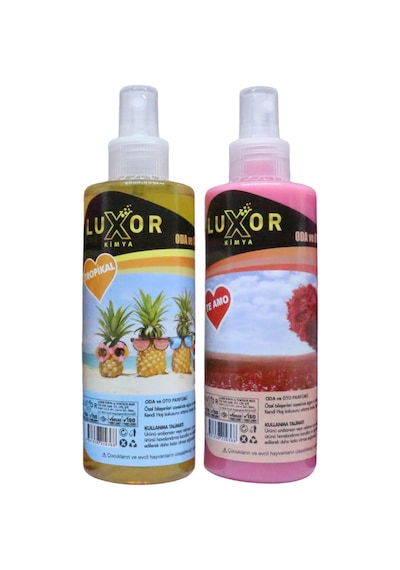 Luxor Kimya Tropikal ve Te amo Oto Kokusu 2x200 ML