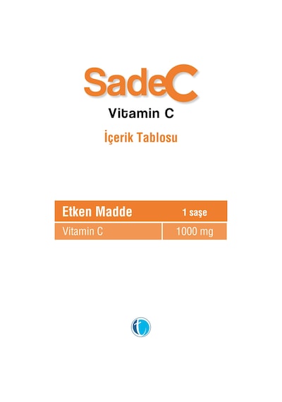 Sadec Vitamin C 1000mg 100 Şase