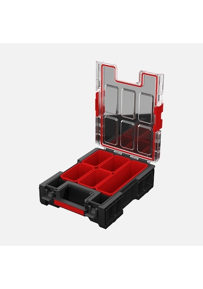 Qbrick System One Organizer M Plus 2.0 4 L Organizer, 5 Kovalı, Siyah