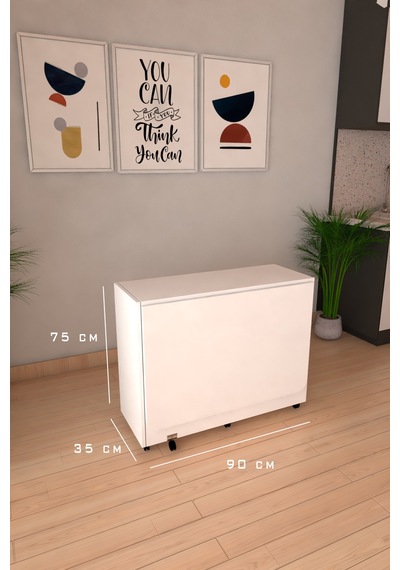 Pratik Katlanır Açılır Kapanır Katlanabilir Taşınabilir Beyaz Yemek Masası 4 Kişilik Balkon Masası Beyaz Pratik Katlanır Açılır Kapanır Katlanabilir Taşınabilir Beyaz Yemek Masası 4 Kişilik Balkon Masası Beyaz